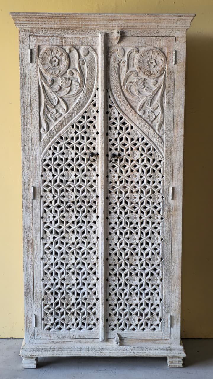 Vastra Graha — The Textile Palace (Warm ochre with indigo painted panels) - Image 1