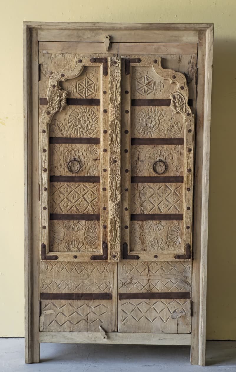 Vastra Graha — The Textile Palace (Warm ochre with indigo painted panels) - Image 1