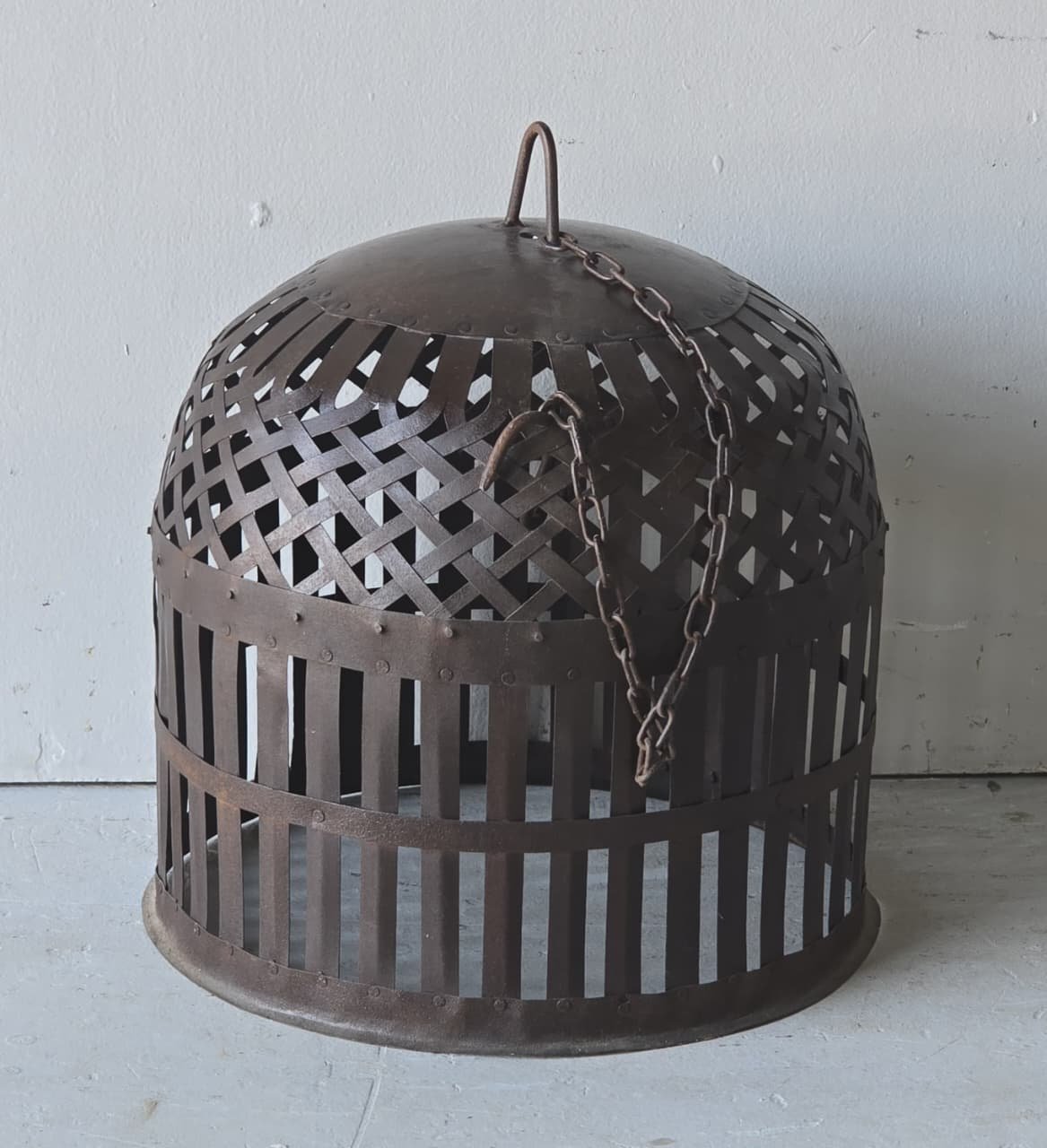 Rang Deepa — Painted Iron Light - Image 1